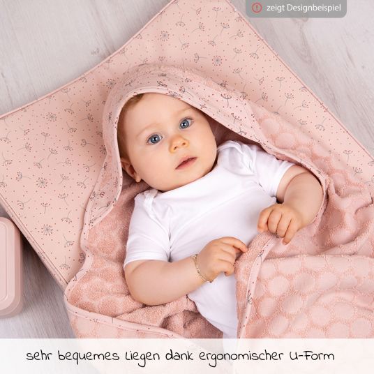 bébé-jou Vassoio fasciatoio 72 x 44 cm - Wish Pink