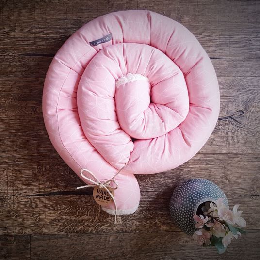 Besonderheit Bed snake - Cube - Pink