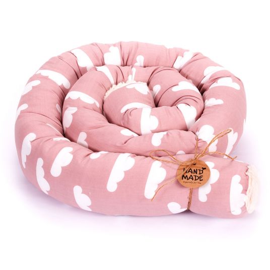 Besonderheit Bed snake - Clouds - Pink