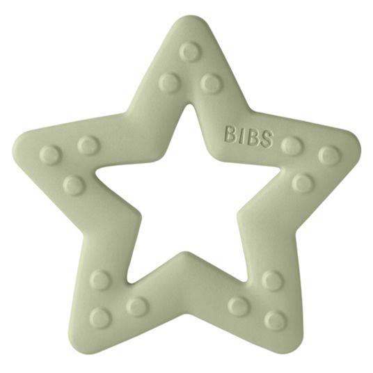 Bibs Beißring - Baby Bitie - Star - Sage