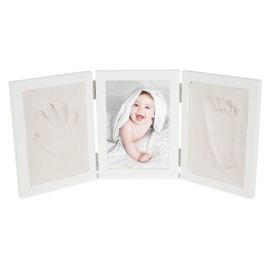 Bieco 3-fold frame for photo and prints - white