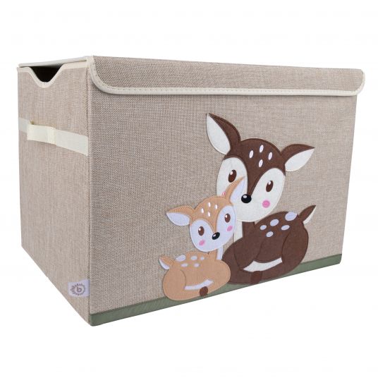 Bieco Storage Box / Dust Box Large 51 x 36 x 36 cm - Deer