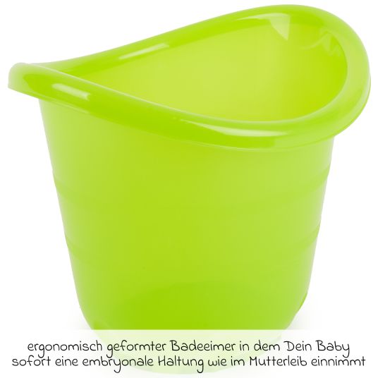 Bieco Baby-Badeeimer - Grün