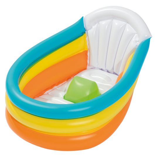 Bieco Inflatable baby bathtub incl. bath thermometer