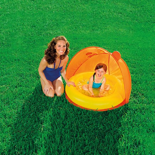 Bieco Paddling pool with protective tent - various designs