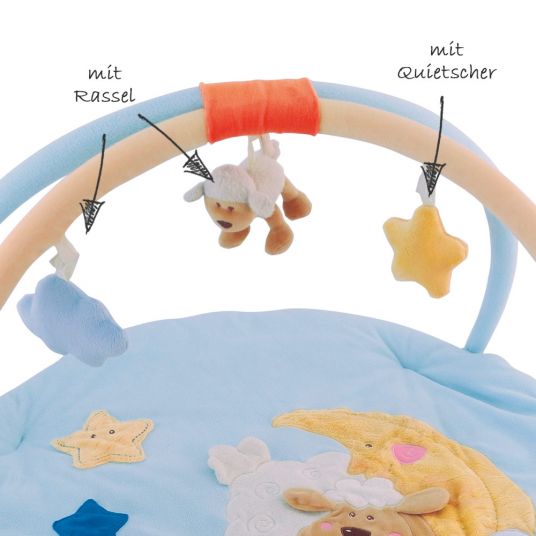 Bieco Play blanket with play bow - Sheep Betty