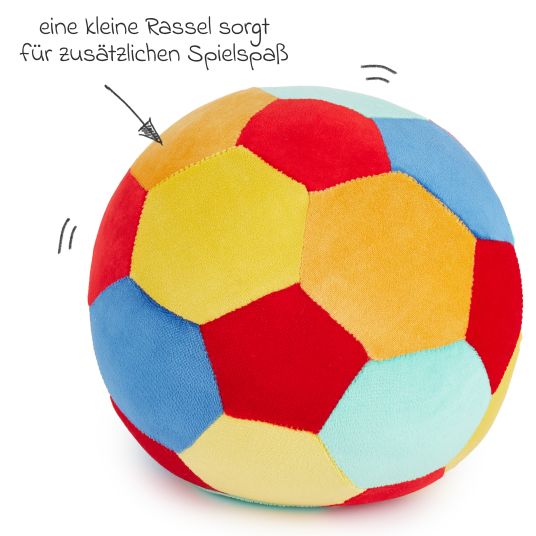 Bieco Stoffball mit Rassel Ø 30 cm