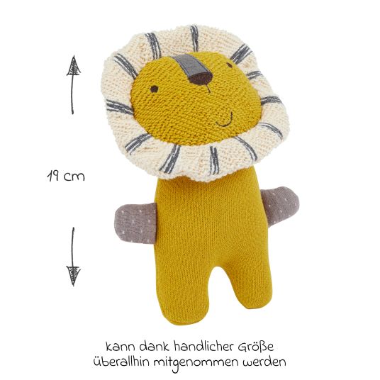 Bieco Knitted cuddly toy - lion