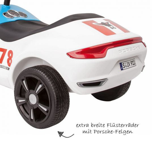 BIG Bobby Car Baby Porsche Premium - Bianco