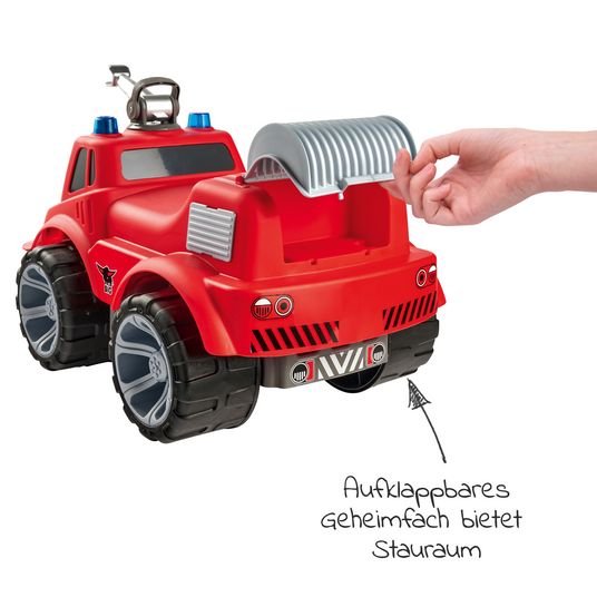 BIG Power Worker Maxi Feuerwehr - Rot