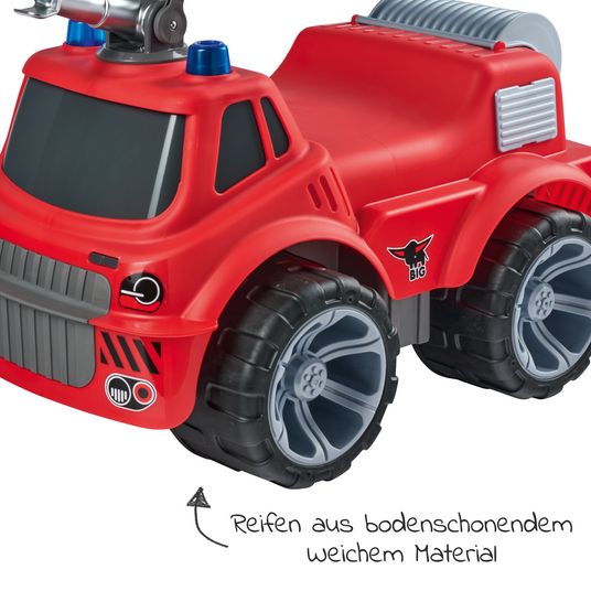 BIG Power Worker Maxi Feuerwehr - Rot