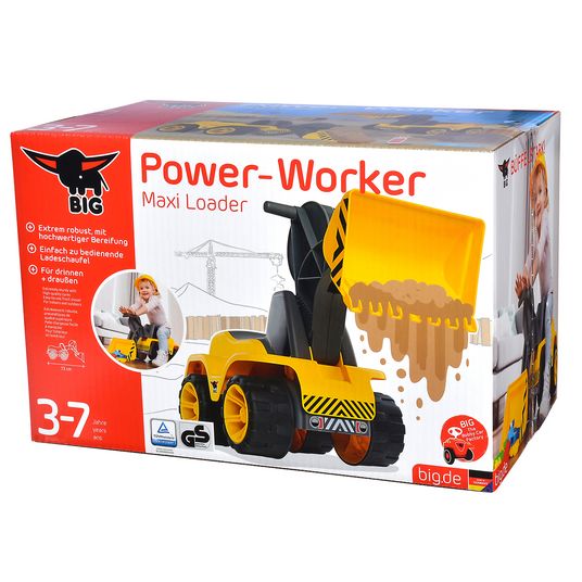 BIG Power Worker Maxi Radlader - Gelb