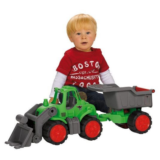 BIG Power-Worker Traktor + Muldenkipper