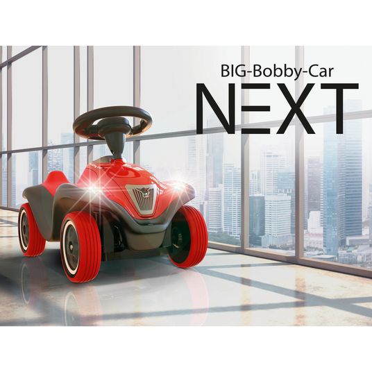 BIG Bobby Car Next ride-on car - red