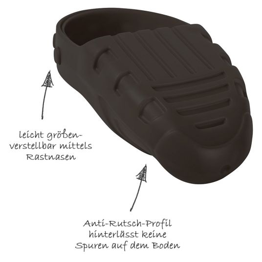 BIG Protezione per scarpe Shoe-Care - Nero