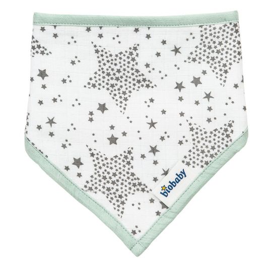 biobaby Triangle scarf - pack of 2 - reversible