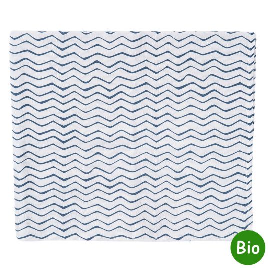 biobaby Gauze cloth - 70 x 80 cm - wave