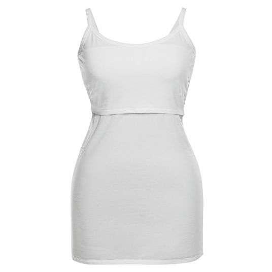 boob Pregnancy & nursing top with organic cotton - White - Size S