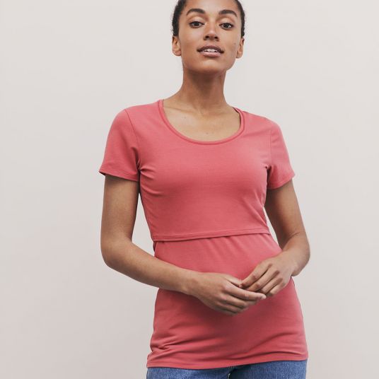 boob T-Shirt mit Stillfunktion Bio-Baumwolle - Pink - Gr. S