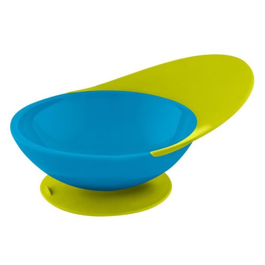 boon Bowl Catch Bowl with collecting rim - Green Blue