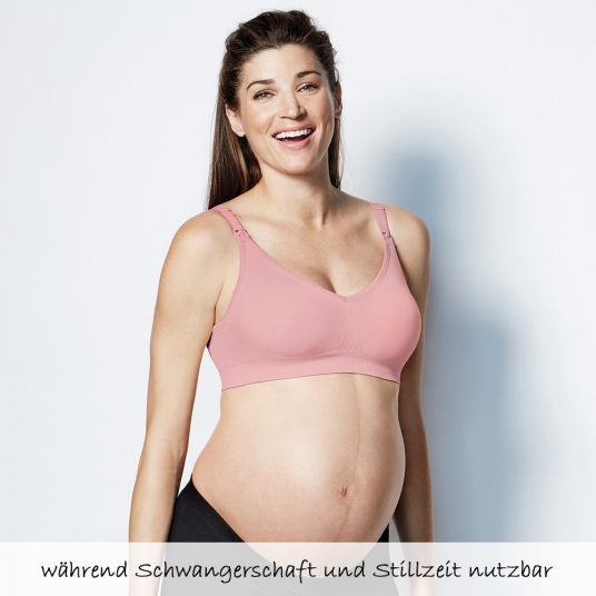 bravado Nursing & Pregnancy Bra Body Silk Seamless - Dusted Peony - Size S
