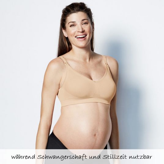 bravado Nursing & Pregnancy Bra Body Silk Seamless - Latte - Size S