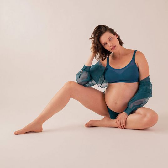 bravado Nursing & Pregnancy Bra - Body Silk Seamless Sheer - Midnight Sky - Size S