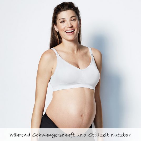 bravado Nursing & Pregnancy Bra Body Silk Seamless - White - Size S