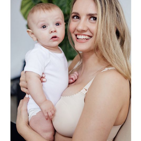 bravado Reggiseno per allattamento e gravidanza Invisibile - Nudo - Taglia S