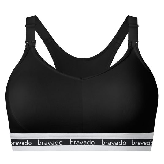bravado Nursing & Pregnancy Bra Original Full Cup - Black - Size S