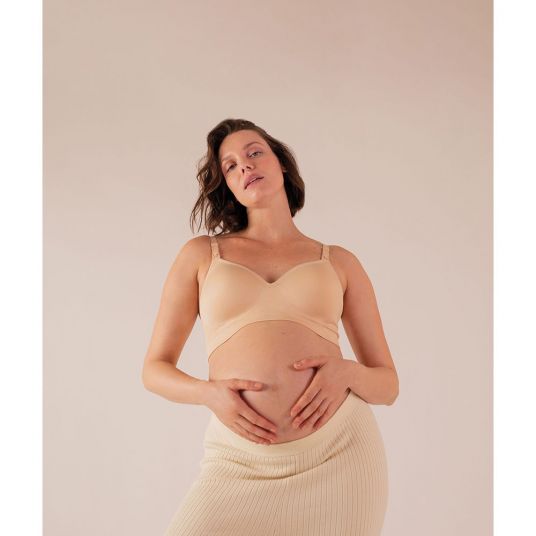 bravado Reggiseno per l'allattamento e la gravidanza - Plunge - Butterscotch - Taglia S