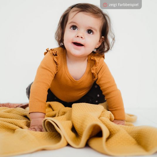 Briljant Baby Cotton blanket 75 x 100 cm - Iron