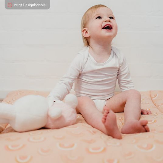 Briljant Baby Crawling blanket 80 x 100 cm - Spots - Pink