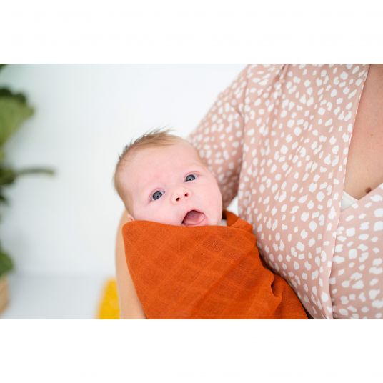 Briljant Baby Gauze diapers 3 pack 70 x 70 cm - Art - Picante