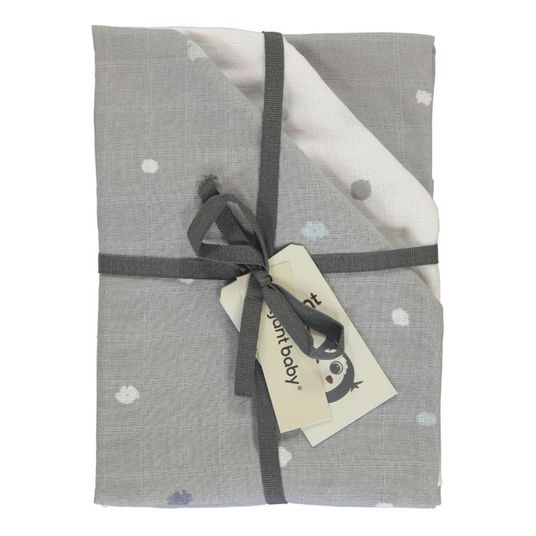 Briljant Baby Gauze diapers 3 pack 70 x 70 cm - Sunny - Grey