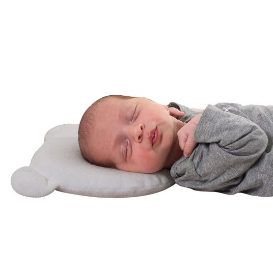 Candide Baby pillow against head deformation Panda - Grey