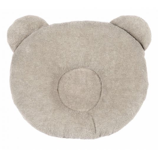 Candide Baby pillow against head deformation Panda - Taupe