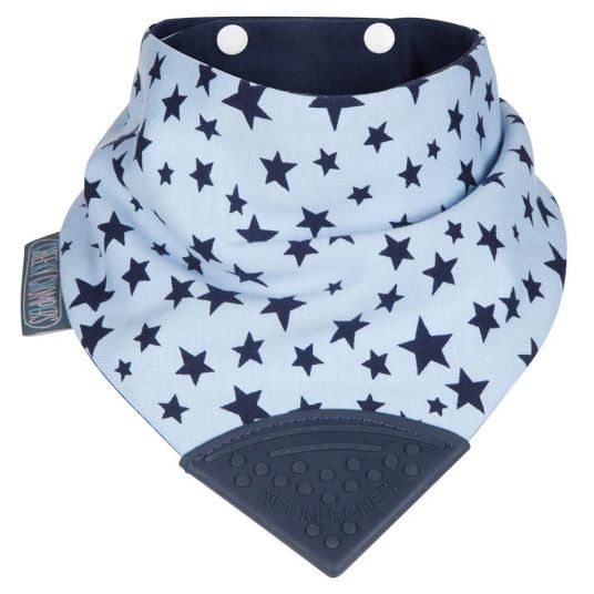 Cheeky Chompers Neckerchew reversible scarf with biting corner - Twinkle Twinkle