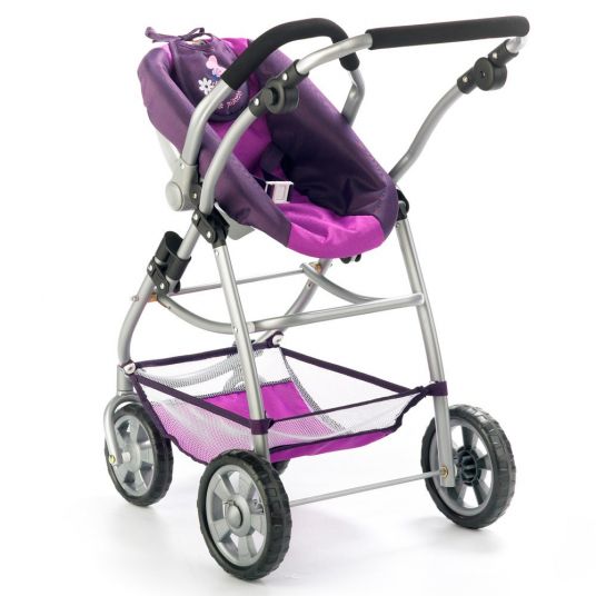 CHIC 2000 Combi doll carriage 3 in 1 Emotion All In - Plum