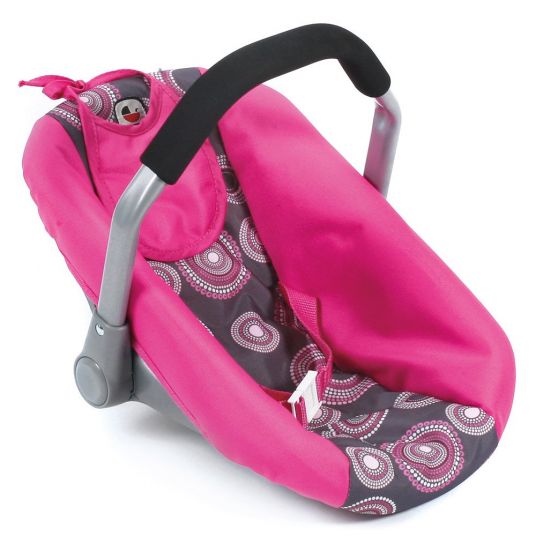 CHIC 2000 Doll Car Seat - Hot Pink Pearls