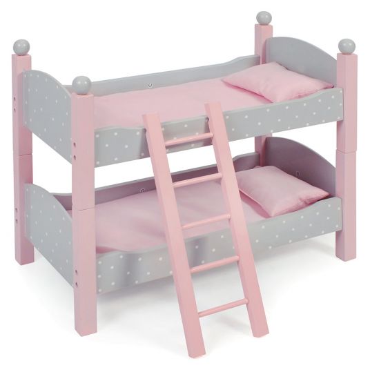 CHIC 2000 Doll bunk bed - Puntos Grey