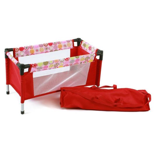 CHIC 2000 Dolls travel bed - Ruby Red