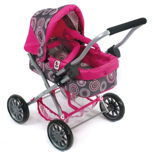 CHIC 2000 Smarty doll carriage - Hot Pink Pearls