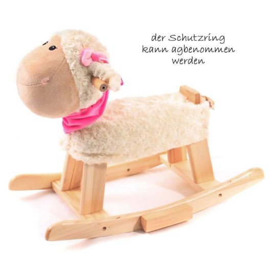 CHIC 2000 Rocking sheep Lili - with removable protective ring