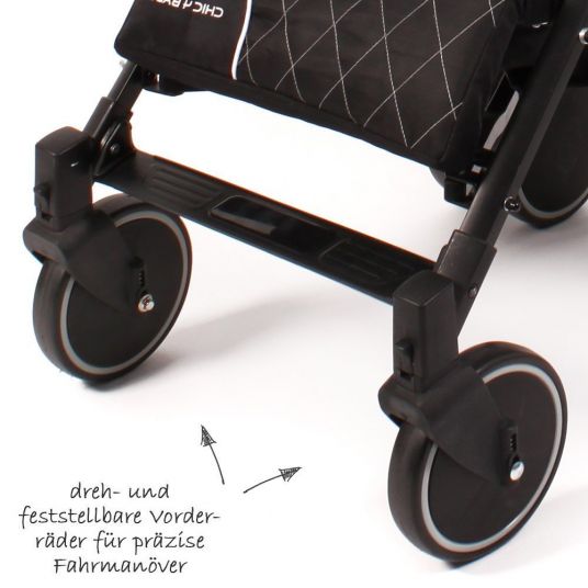 Chic 4 Baby Buggy Luca - Black