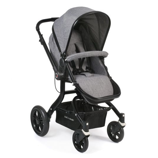 Chic 4 Baby Combi pushchair Tano - Jeans Grey
