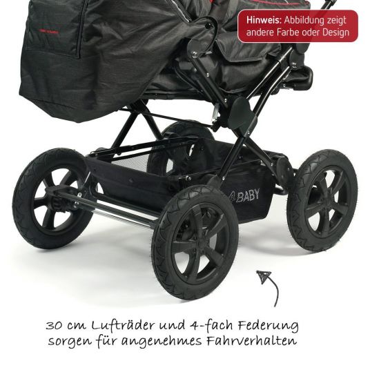 Chic 4 Baby Kombi-Kinderwagen Viva - Fuchsia