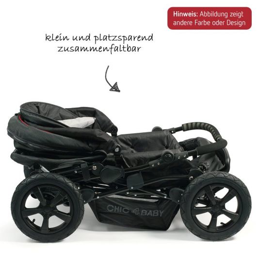 Chic 4 Baby Kombi-Kinderwagen Viva - Fuchsia