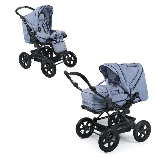 Chic 4 Baby Combi Stroller Viva - Jeans Light Blue