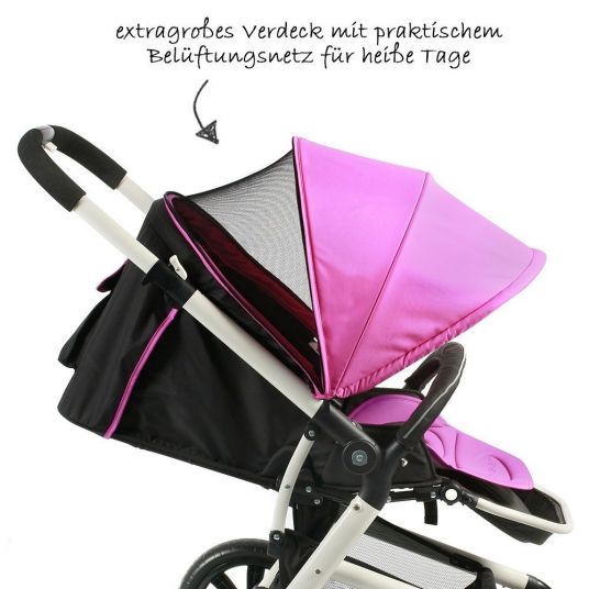 Chic 4 Baby Pronto stroller - Fuchsia